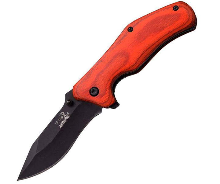 Рятувальний Складаний Ніж для Виживання Master Cutlery Elk Ridge ER-A013RW Spring Assisted ER-A013RW - зображення 1