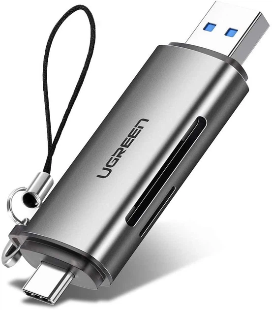 Кард-ридер Ugreen адаптер USB 3.0 OTG USB Type C (CM185) - изображение 11
