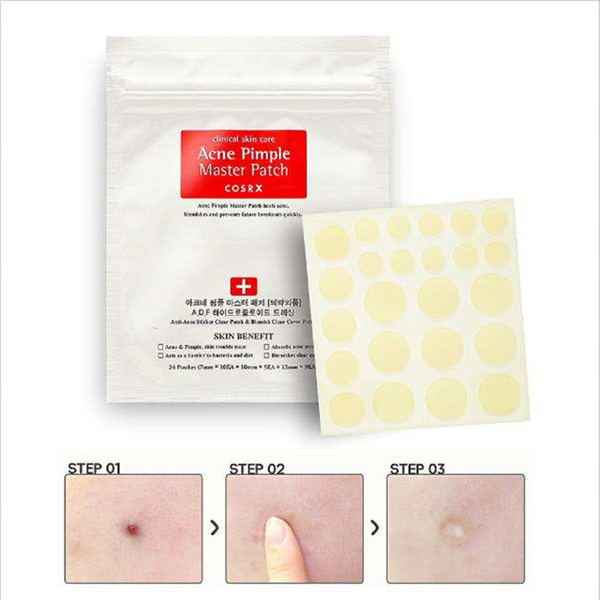 Гидроколлоидные пластыри для быстрого точечного удаления акне COSRX Acne Pimple Master Patch 24 шт - зображення 2