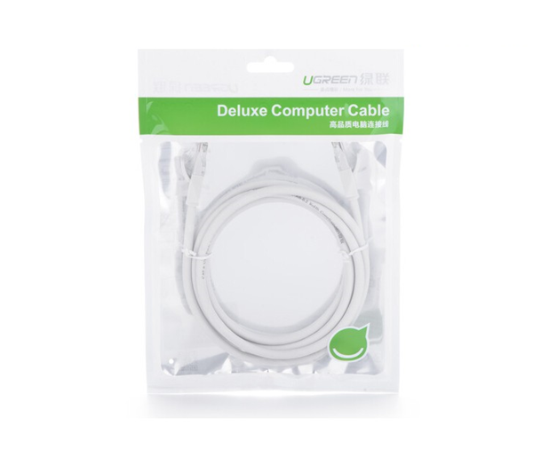Патч корд Ugreen мережевий кабель 1000 Mбіт\с Ethernet RJ45 Cat 6 круглий 0.5М Gray (NW102) - зображення 14