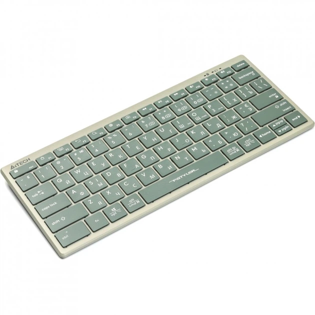 Клавіатура A4Tech FBX51C Wireless/Bluetooth Matcha Green (FBX51C Matcha Green) - Фото 2 Клавіатура A4Tech FBX51C Wireless/Bluetooth Matcha Green (FBX51C Matcha Green) - зображення 2