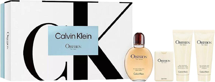 Zestaw prezentowy męski Calvin Klein Obsession for Men 4 szt (3616302029983) - obraz 1