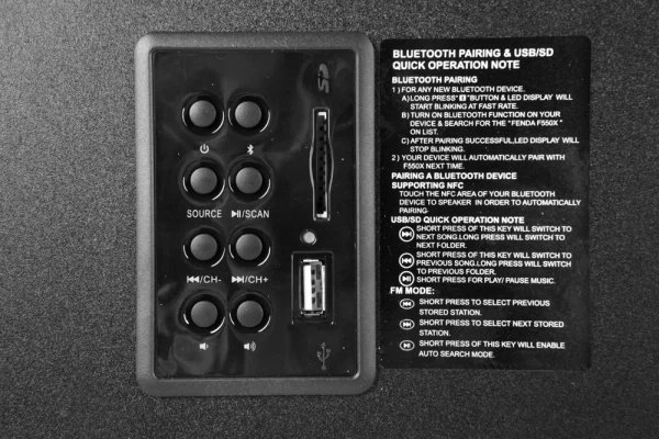 Акустична система 2.1 F&D F550X 2.1 Black - изображение 4