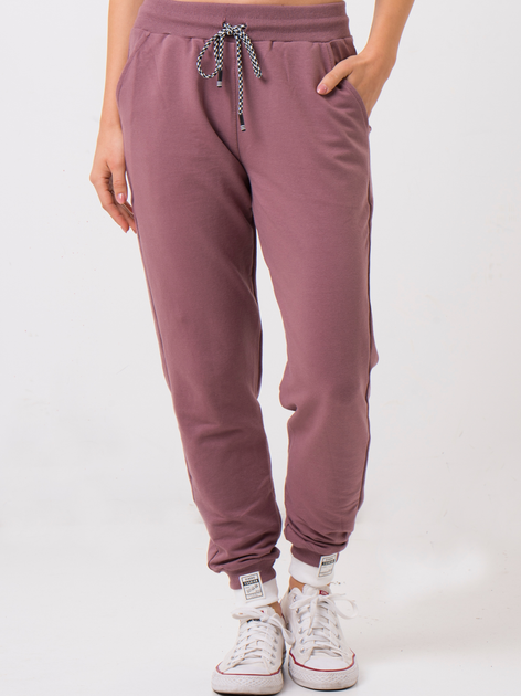 Спортивні штани жіночі Zaiia ZASWPA01 40 Темно-рожеві (8228288850700) - зображення 1