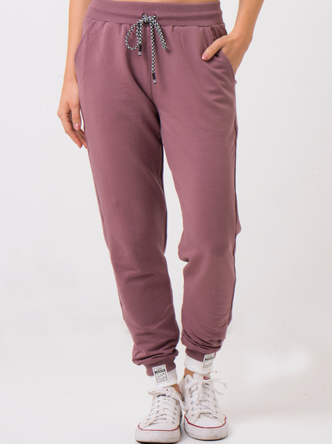Спортивні штани жіночі Zaiia ZASWPA01 42 Темно-рожеві (8228486830825) - зображення 1