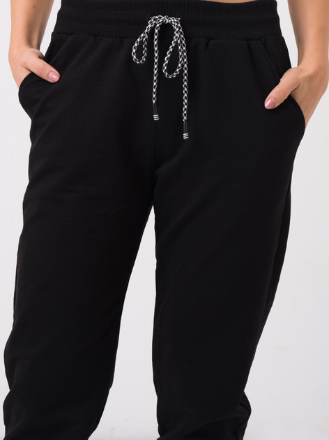 Спортивні штани жіночі Zaiia ZASWPA02 36 Чорні (8221684430170) - зображення 4