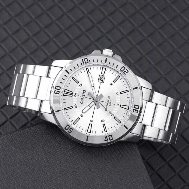 Наручные часы CASIO MTP-VD01D-7C Серебристый - изображение 3