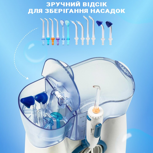Ирригатор H2OFloss HF-9 White – фото, отзывы, характеристики в интернет ...