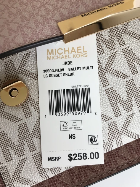 Сумка женская Michael Kors Jade Large Gusset Shoulder Bag