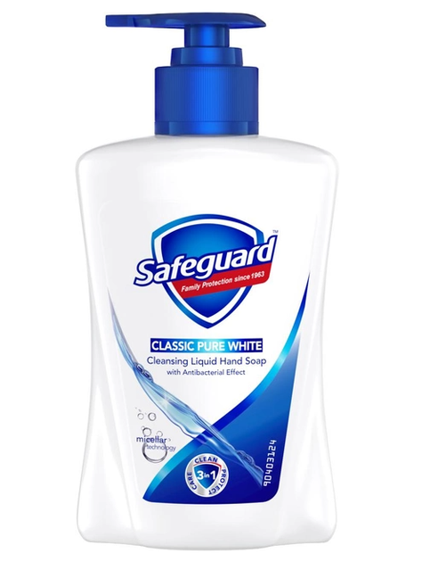 Антибактериальное жидкое мыло Safeguard Классическое 225 мл - Фото 1 Антибактериальное жидкое мыло Safeguard Классическое 225 мл - изображение 1