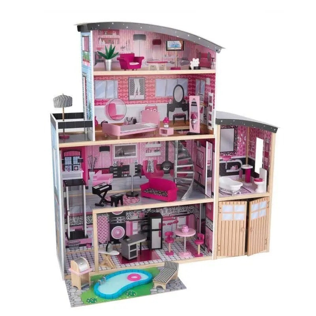 Кукольный домик KidKraft Sparkle Mansion, 65826 – игрушки с доставкой ...