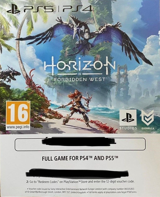 ROZETKA » Ваучер на загрузку игры Horizon: Forbidden West