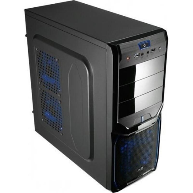 Корпус AEROCOOL PGS V3 X Advance (Evil Blue) (ACCX-PV01106.B1) + БП Aerocool VX-550 550W - изображение 1