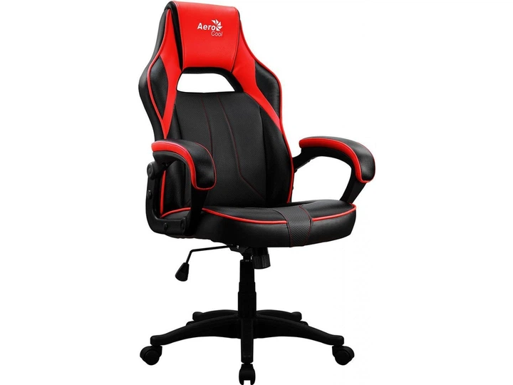 Кресло для геймеров AEROCOOL AC40C AIR Black/Red - изображение 3