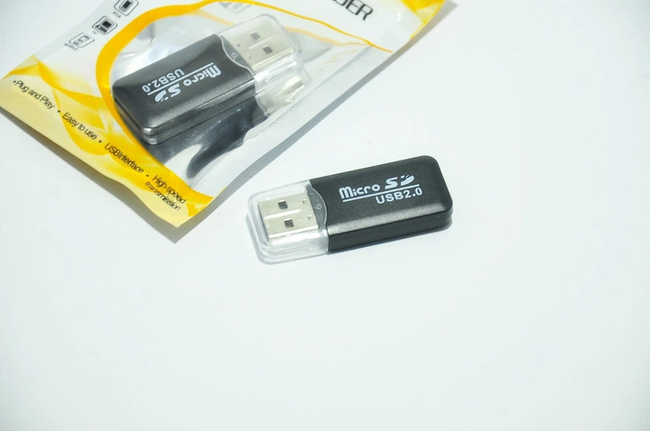 Кардрідер Card reader T-Flash MicroSD TF Black - зображення 3