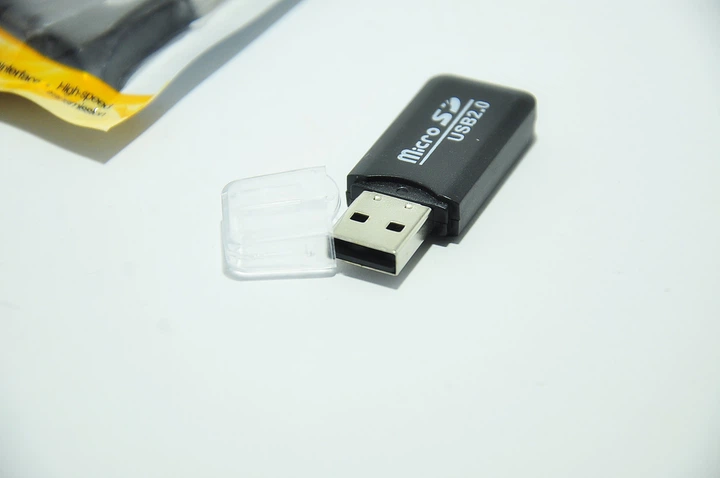 Кардрідер Card reader T-Flash MicroSD TF Black - зображення 4