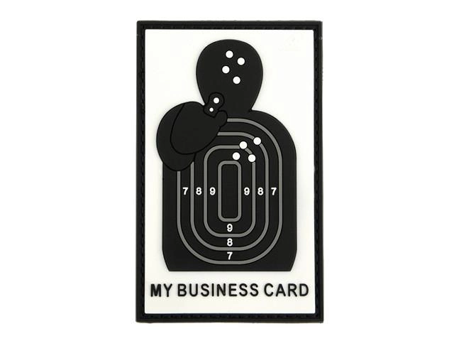 Нашивка PVC My Business Card [WaveCombat] (для страйкбола) - изображение 1