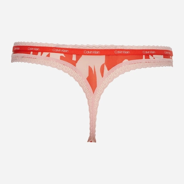 Majtki stringi damskie Calvin Klein Underwear 000QD3763E13R S Różowy/Czerwony (8719855430529) - obraz 5