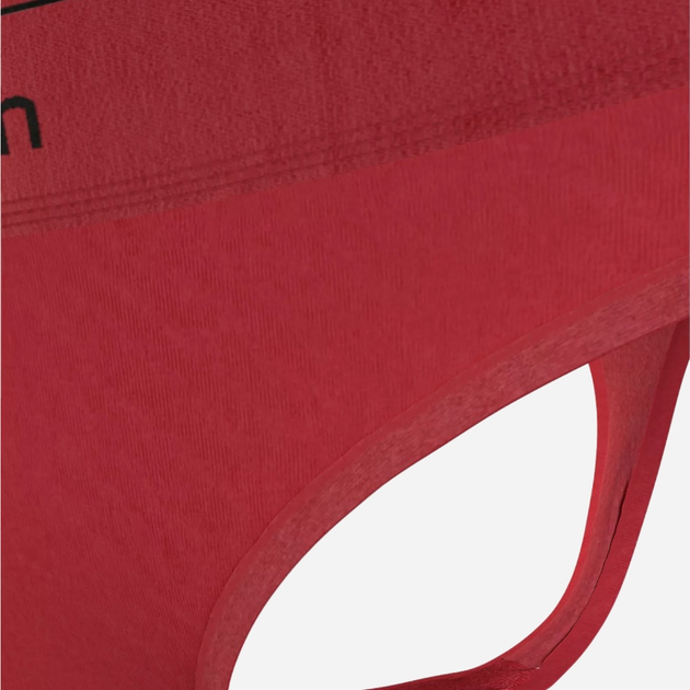 Majtki stringi damskie bawełniane Calvin Klein Underwear 000QF7449EXAT M Czerwone (8720108837521) - obraz 4