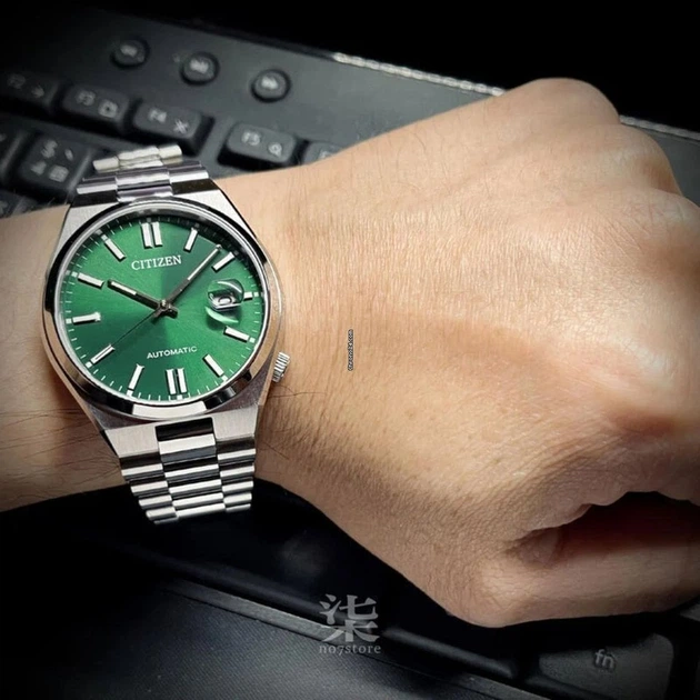 Наручний годинник CITIZEN NJ0150-81X Зелений/Сріблястий Нержавіюча сталь - зображення 4