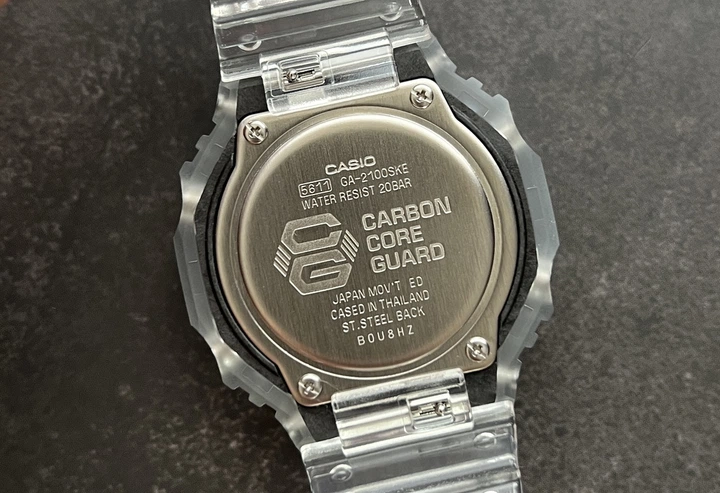 Часы мужские Casio G-Shock GA-2100SKE-7A - изображение 6