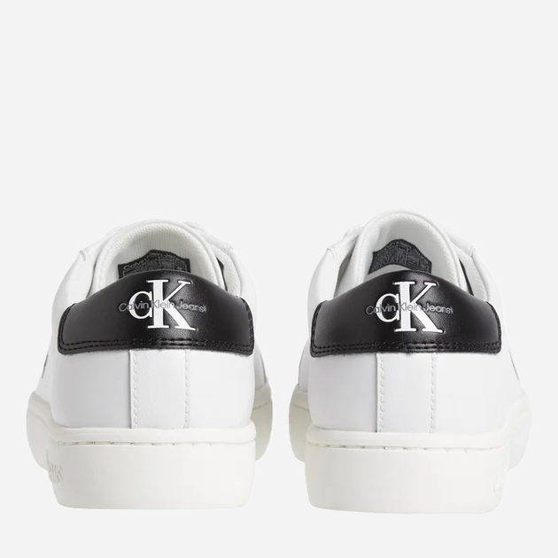 Жіночі кеди низькі Calvin Klein Jeans YW0YW01269 YBR 40 (9US) Білі (8720108602921) - зображення 5