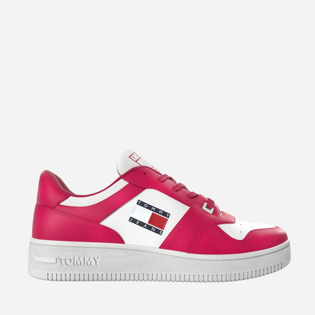 Sneakersy damskie na platformie Tommy Jeans EN0EN02535 TSA 37 (6.5US) Różowe (8720645604426) - obraz 1