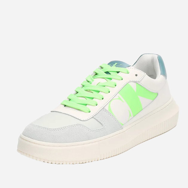 Buty sportowe męskie Calvin Klein Jeans YM0YM00703 02S 42 (9US) Kremowe (8720108625036) - obraz 3