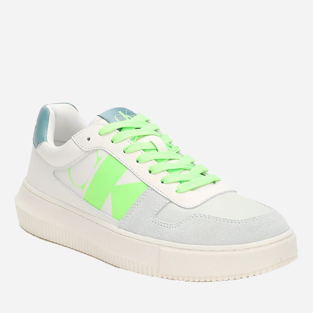 Buty sportowe męskie Calvin Klein Jeans YM0YM00703 02S 42 (9US) Kremowe (8720108625036) - obraz 4