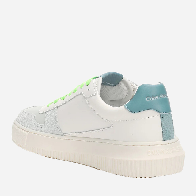 Buty sportowe męskie Calvin Klein Jeans YM0YM00703 02S 42 (9US) Kremowe (8720108625036) - obraz 5