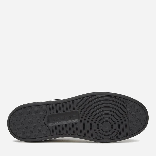 Sneakersy męskie skórzane Calvin Klein Jeans YM0YM00783 00W 46 (12US) Czarny/Biały (8720108629591) - obraz 6