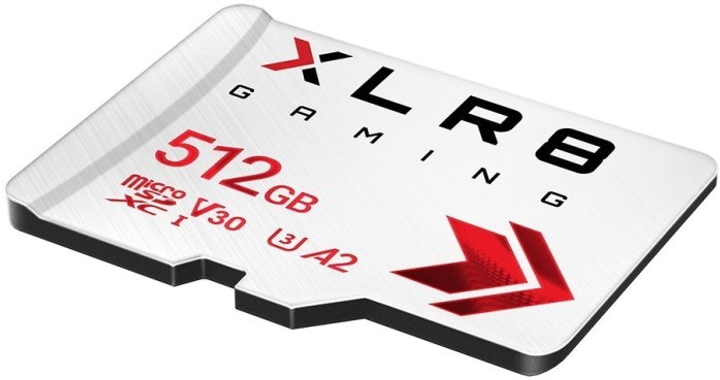 Karta pamięci PNY XLR8 Gaming microSDXC 512GB Industrial Class 3 UHS-I V30 A2 (P-SDU512V32100XR-GE) - obraz 2