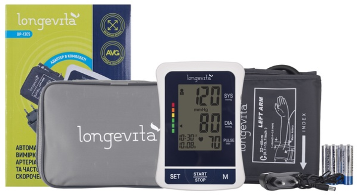 Автоматичний тонометр Longevita BP-1305 (BP-1305) - зображення 2