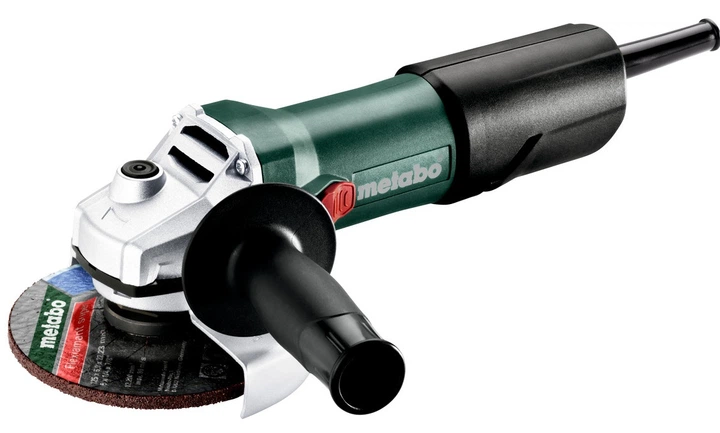 Metabo Шліфмашина кутова WEV 850-125, 125мм, 850Вт, 3000-11500об/хв, М14, 1.9кг (603611000) - Фото 1 Metabo Шліфмашина кутова WEV 850-125, 125мм, 850Вт, 3000-11500об/хв, М14, 1.9кг (603611000) - изображение 1