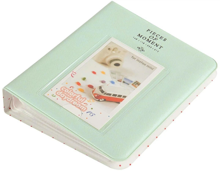 Fujifilm Instax Mini 12 Mint Green (Мʼятний) / Подарунковий набір All-in-One / Камера + Чохол + 20 фото + Альбом 64 фото + аксесуари (рамки, лінзи) / Premium Set - Фото 8 Fujifilm Instax Mini 12 Mint Green (Мʼятний) / Подарунковий набір All-in-One / Камера + Чохол + 20 фото + Альбом 64 фото + аксесуари (рамки, лінзи) / Premium Set - изображение 8