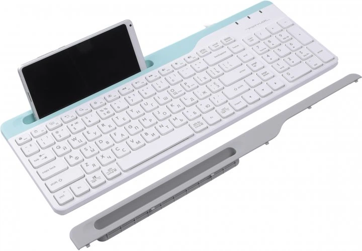Клавіатура дротова A4Tech Fstyler FK25 White USB - зображення 3