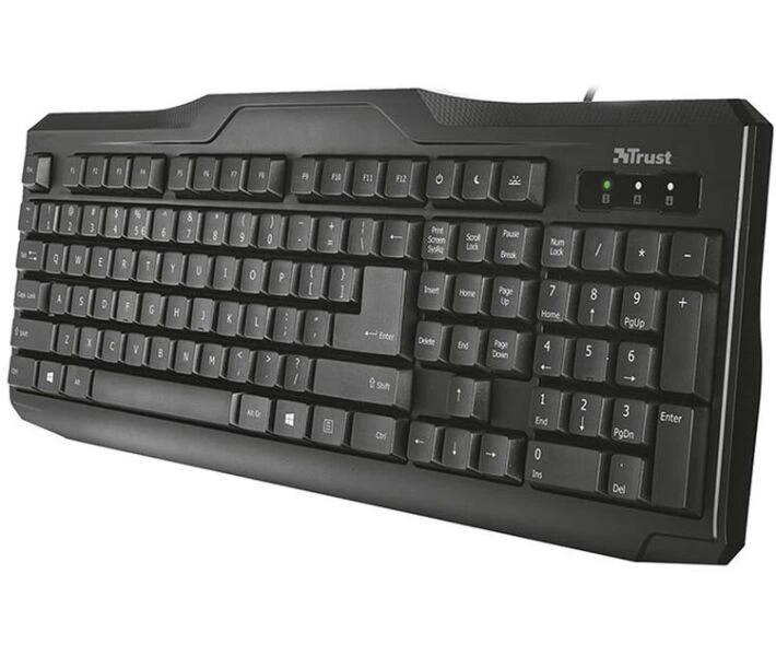 Клавіатура TRUST ClassicLine Keyboard USB (20626) - зображення 4