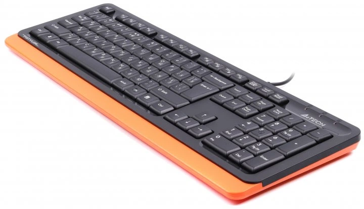 Клавіатура дротова A4Tech Fstyler FKS10 Orange - Фото 2 Клавіатура дротова A4Tech Fstyler FKS10 Orange - изображение 2