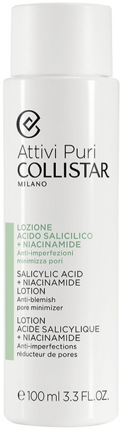 Płyn Collistar Attivi Puri Salicylic Acid + Niacinamide Lotion z kwasem salicylowym i niacynamidem 100 ml (8015150218863) - obraz 1