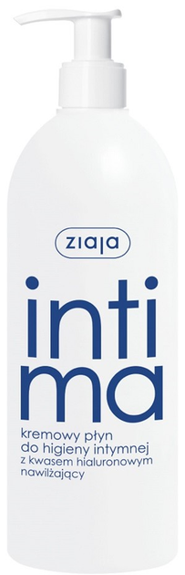Крем для інтимної гігієни Ziaja Intima з гіалуроновою кислотою 500 мл (5901887018667) - зображення 1