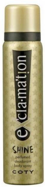 Dezodorant spray Coty Exclamation Shine dla kobiet 150 ml (6001567741072) - obraz 1