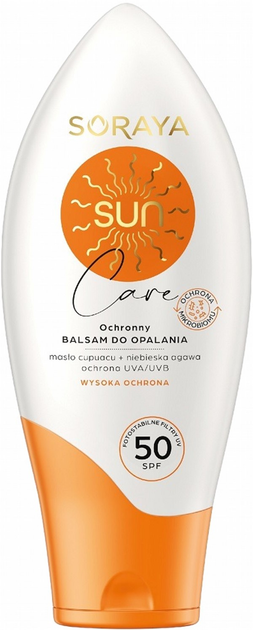 Balsam do opalania Soraya Sun Care ochronny SPF 50 125 ml (5901045090894) - obraz 1