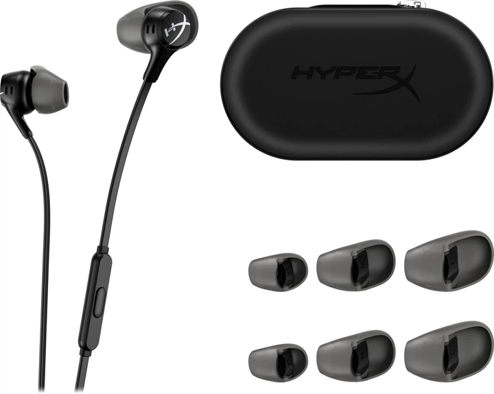 Słuchawki HyperX Cloud Earbuds II Czarny (196786923265) - obraz 4
