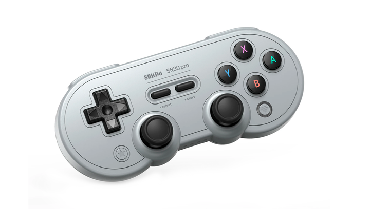 Геймпад Бездротовий 8BitDo SNES Classic Mini SN30 Pro Grey 500 mAh Б/У - зображення 3