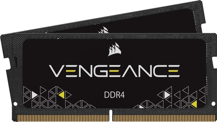 Оперативна память Corsair DDR4-3200 32768MB PC4-25600 (Kit of 2x16384) Vengeance Black (CMSX32GX4M2A3200C22) - зображення 1