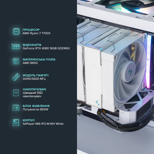Персональный компьютер ASGARD Fenrir (A77X.32.S10.48.3645) - изображение 3
