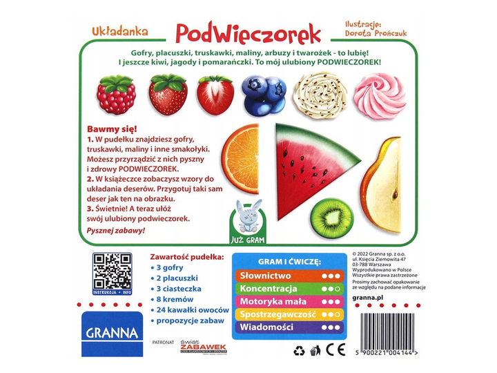 Gra planszowa Granna Podwieczorek (5900221004144) - obraz 2