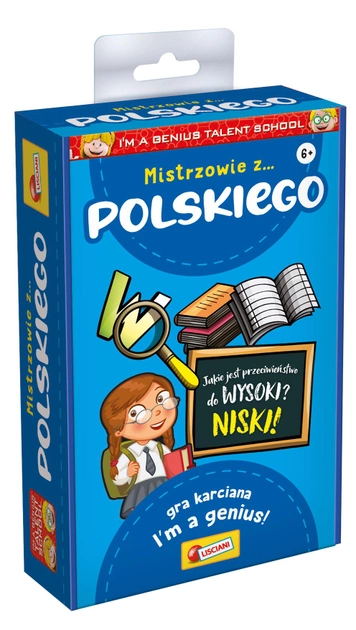 Gra planszowa Lisciani Life Skills Mistrzowie z polskiego (8008324101382) - obraz 1