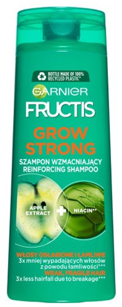 Шампунь Garnier Fructis Grow Strong зміцнювальний для слабкого та ламкого волосся 400 мл (3600542061032) - зображення 1