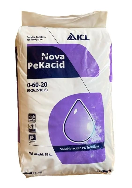 Монокалий Фосфат Пекасид/Пекацид 0-60-20 PeKacid, ICL 1 кг 